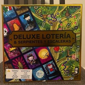 Deluxe Lotería and serpientes y escaleras board game